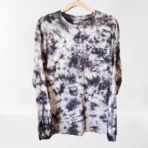 PINK Victoria's Secret Purple Tie Dye Top Oversized XS